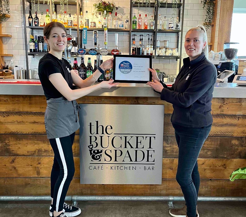 Taste of the West award for the Bucket & Spade Cafe The Exeter Daily